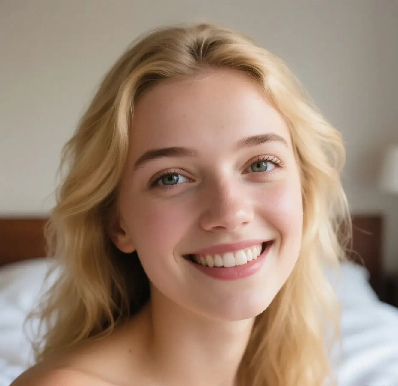 After Use White & Golden Light Therapy Lamp