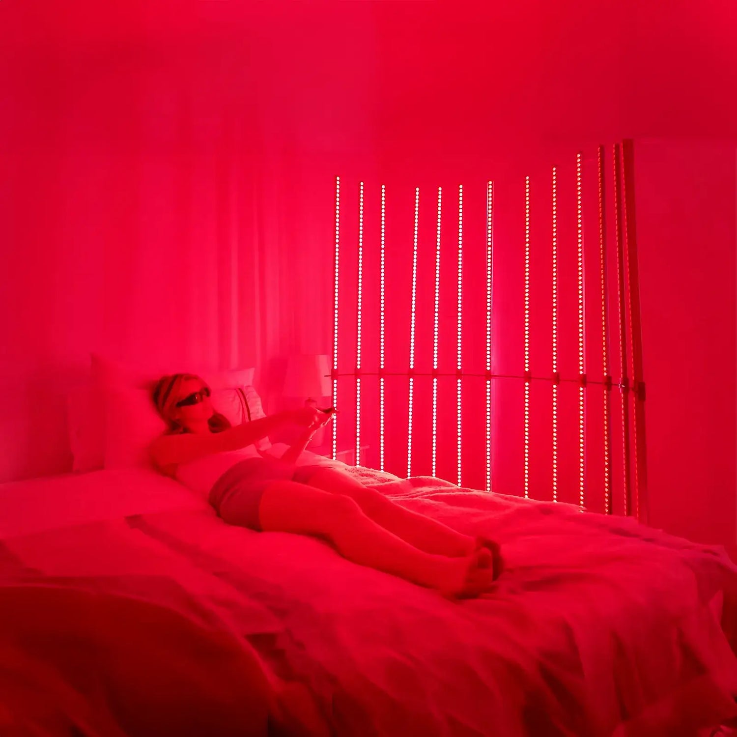 Full Body Red Light Therapy Lamp At Home