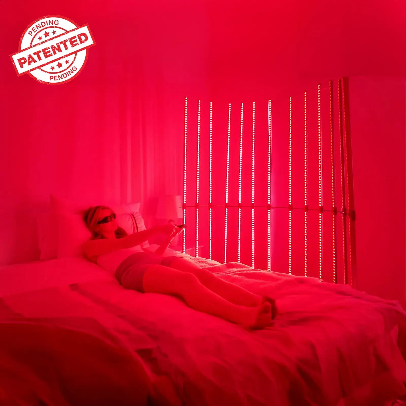 Full-Body Red Light Therapy Lamp At Home